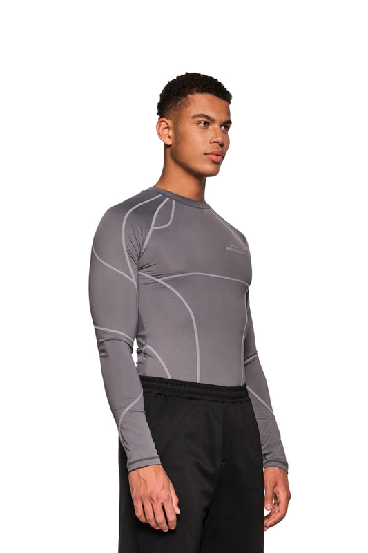 Sports Anatomy Tech Top Dark Gray