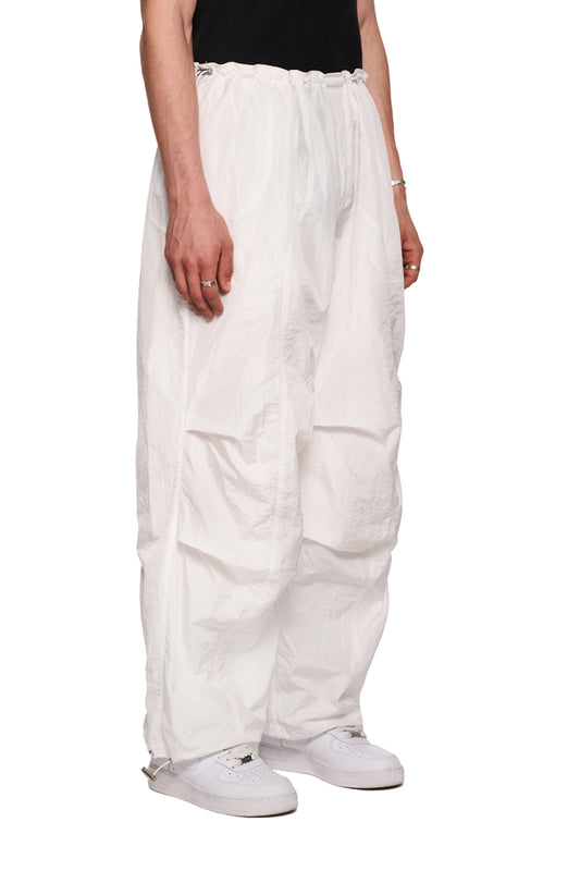 Parachute Pants White