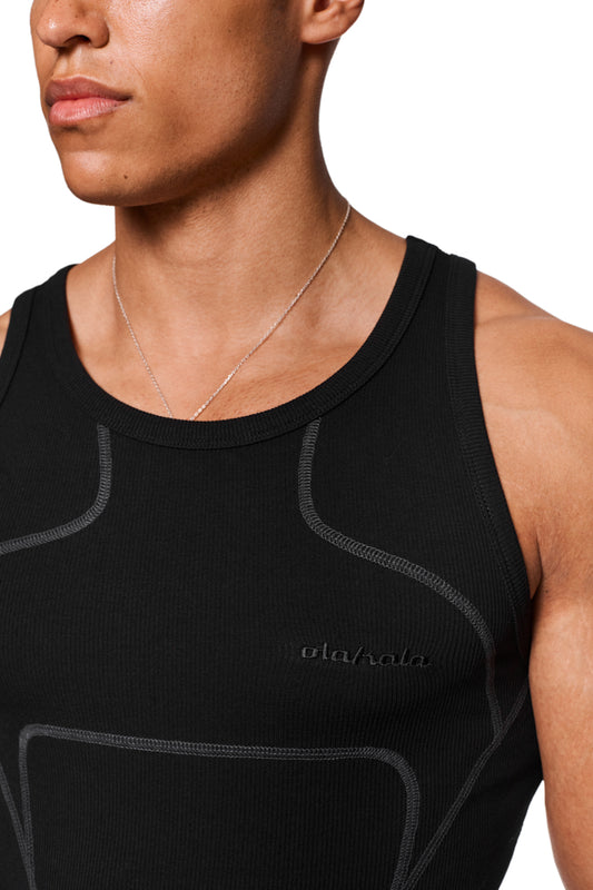 CC Anatomy Tank Top Black 