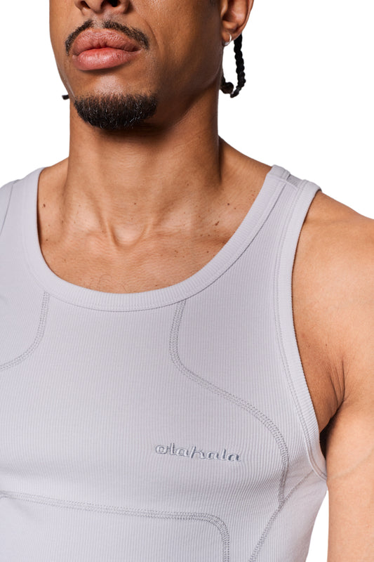 Anatomy Tanktop Light Gray